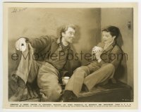 4x906 SYLVIA SCARLETT 8x10.25 still 1935 Brian Aherne smiling at Katharine Hepburn by wall drawing!