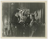 4x920 THEY LIVE BY NIGHT 8x10 still 1948 Flippen & Craig eye young lovers Granger & O'Donnell!
