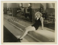 4x923 THIS MODERN AGE 8x10.25 still 1931 c/u of sexy young flapper Joan Crawford sitting on floor!