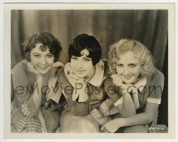 4x931 THOSE THREE FRENCH GIRLS deluxe 8x10 still 1930 Fifi D'Orsay, Yola D'Avril & Sandra Ravel!