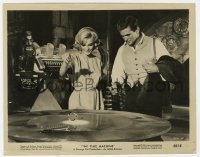 4x937 TIME MACHINE 8x10 still 1960 Rod Taylor & Yvette Mimieux in library ruins learning history!