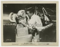 4x941 TO CATCH A THIEF 8x10.25 still 1955 romantic c/u of Cary Grant & Grace Kelly in car!