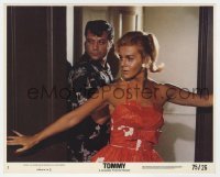 4x134 TOMMY 8x10 mini LC #2 1975 close up of sexy Ann-Margret with Oliver Reed in doorway!