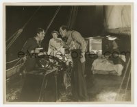 4x956 TWELVE MILES OUT 7.75x10 still 1927 Joan Crawford on boat w/ John Gilbert & Ernest Torrence!