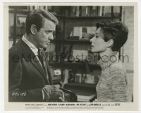 4x967 WAIT UNTIL DARK 8x10 still 1967 profile close up of blind Audrey Hepburn & Richard Crenna!