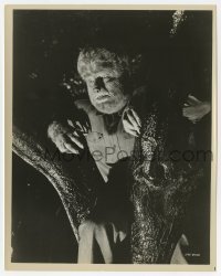 4x987 WOLF MAN 8x10 still 1941 wonderful close up of Lon Chaney in full werewolf monster makeup!
