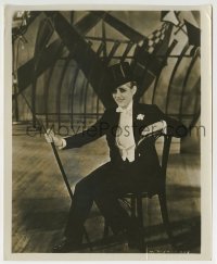 4x545 KIKI English 8x9.75 still 1931 full-length portrait of Mary Pickford in tuxedo & top hat!