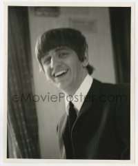 4x801 RINGO STARR English 8.25x10 news photo 1965 smiling c/u of the Beatles drummer by Bert Cann!