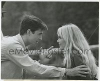 4x757 PRETTY POISON 7.5x9.25 still 1968 Anthony Perkins, Tuesday Weld, She Let Him Continue!