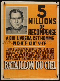 4y237 THEY ARE NOT ANGELS Belgian 1947 Alexander Esway's Le Bataillon du Ciel, World War I!