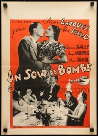 4y239 UN SOIR DE BOMBE Belgian R1960s Maurice Cammage, completely different & romantic images!