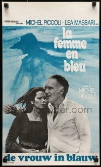 4y244 WOMAN IN BLUE Belgian 1973 La Femme en Bleu, Michel Deville, Michel Piccoli, Avelli