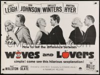 4y485 WIVES & LOVERS British quad 1963 Janet Leigh, Van Johnson, Shelley Winters, Martha Hyer