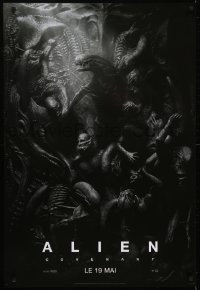 4y059 ALIEN COVENANT style C teaser DS Canadian 1sh 2017 Ridley Scott, incredible sci-fi image!