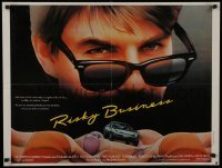 4y633 RISKY BUSINESS French 24x32 1984 Tom Cruise in cool shades by Jouineau Bourduge!