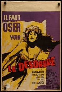 4y666 DISORDER French 16x24 1963 Franco Brusati's Il Disordine!