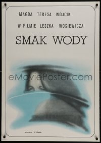4y816 SMAK WODY Polish 26x38 1980 Leszek Wosiewicz's Taste of Water, Knut Mieczyslaw art!