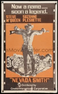 4y006 NEVADA SMITH South African 1970s Steve McQueen drank and killed and loved and never forgot how to hate!