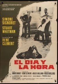 4y091 DAY & THE HOUR Spanish 1963 Rene Clement directed, Simone Signoret & Stuart Whitman!