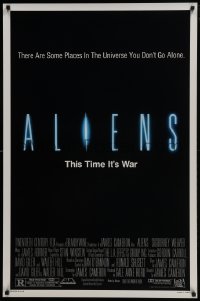 4z070 ALIENS 1sh 1986 there are some places in the universe you don't go alone!