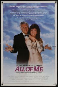4z072 ALL OF ME 1sh 1984 wacky Steve Martin, Lily Tomlin, the comedy that proves one's a crowd!
