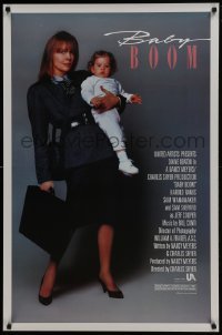 4z098 BABY BOOM 1sh 1987 business woman Diane Keaton wants nothing to do with adorable baby!