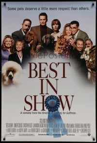 4z147 BEST IN SHOW DS 1sh 2000 Parker Posey, Jay Brazeau, Christopher Guest, Eugene Levy!