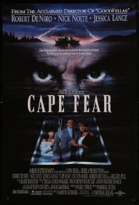 4z207 CAPE FEAR DS 1sh 1991 great close-up of Robert De Niro's eyes, Martin Scorsese!