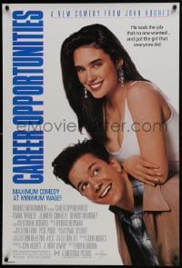 4z210 CAREER OPPORTUNITIES DS 1sh 1991 Bryan Gordon directed, Frank Whaley & sexy Jennifer Connelly!