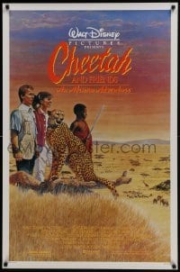 4z222 CHEETAH 1sh 1989 Walt Disney, many great images of Africa & wild animals!