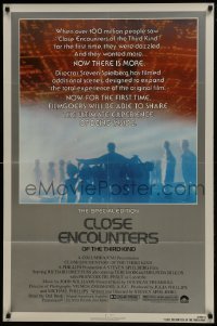 4z235 CLOSE ENCOUNTERS OF THE THIRD KIND S.E. 1sh 1980 Steven Spielberg's classic, new scenes!