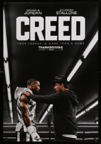 4z254 CREED teaser DS 1sh 2015 image of Sylvester Stallone as Rocky Balboa with Michael Jordan!