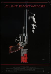 4z270 DEAD POOL 1sh 1988 Clint Eastwood as tough cop Dirty Harry, cool gun image!