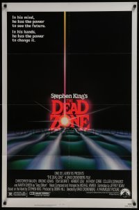 4z273 DEAD ZONE 1sh 1983 David Cronenberg, Stephen King, he has the power to see the future!