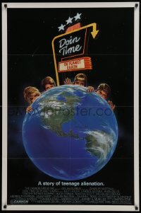4z301 DOIN' TIME ON PLANET EARTH 1sh 1988 Charles Matthau, a story of teenage alienation!