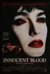 4z472 INNOCENT BLOOD DS 1sh 1992 c/u sexy vampire Anne Parillaud, directed by John Landis!
