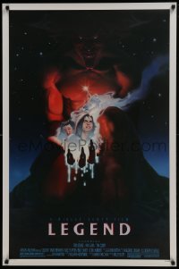 4z539 LEGEND 1sh 1986 Tom Cruise, Mia Sara, Tim Curry, Ridley Scott, cool fantasy artwork!