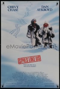 4z831 SPIES LIKE US 1sh 1985 Chevy Chase, Dan Aykroyd, directed by John Landis!