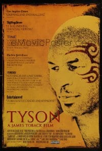 4z929 TYSON int'l 1sh 2009 Mike Tyson boxing documentary, cool close-up!