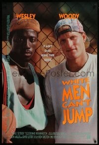 4z967 WHITE MEN CAN'T JUMP DS 1sh 1992 Wesley Snipes, Woody Harrelson, Perez, basketball!