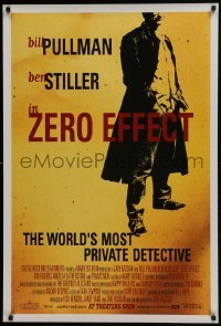 4z997 ZERO EFFECT advance DS 1sh 1998 Bill Pullman, Ben Stiller, director Jake Kasdan candid!