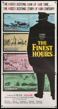 5a534 FINEST HOURS 3sh 1964 Winston Churchill, the century's most exciting man!