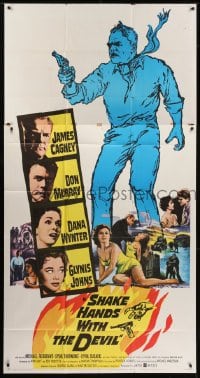 5a640 SHAKE HANDS WITH THE DEVIL 3sh 1959 James Cagney, Don Murray, Dana Wynter, sexy Glynis Johns!