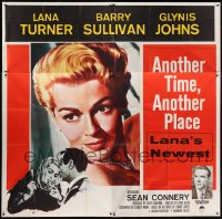 5a091 ANOTHER TIME ANOTHER PLACE 6sh 1958 sexy Lana Turner has affair w/ young Sean Connery, rare!