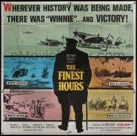 5a112 FINEST HOURS 6sh 1964 wherever history was being made, there was Winston Churchill & victory!