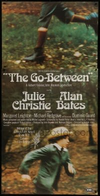 5a063 GO BETWEEN English 3sh 1970 Julie Christie, Alan Bates, directed by Joseph Losey, rare!