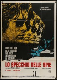 5a852 LOOKING GLASS WAR Italian 1p 1970 Christopher Jones, from John Le Carre English spy novel!