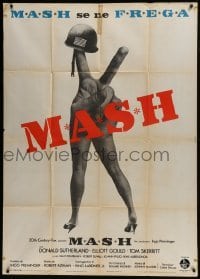 5a866 MASH Italian 1p 1970 Korean War classic directed by Robert Altman, best image!