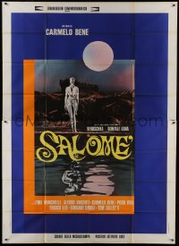 5a425 SALOME Italian 2p 1972 Donyale Luna in the title role, co-starring Veruschka from Blow-Up!