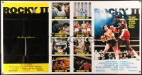 5a035 ROCKY II 1-stop poster 1979 Sylvester Stallone & Carl Weathers fight in ring, boxing sequel!